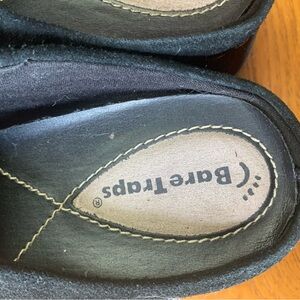 Women’s size 11 suede mules by Bare Traps